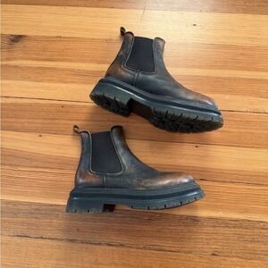 Jonak Brown Chelsea Boots